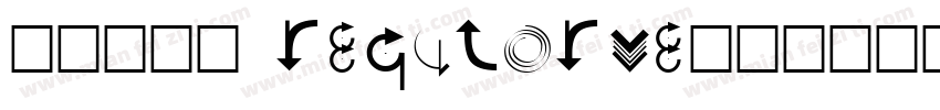 鼎特毛楷体 RegularVe字体转换